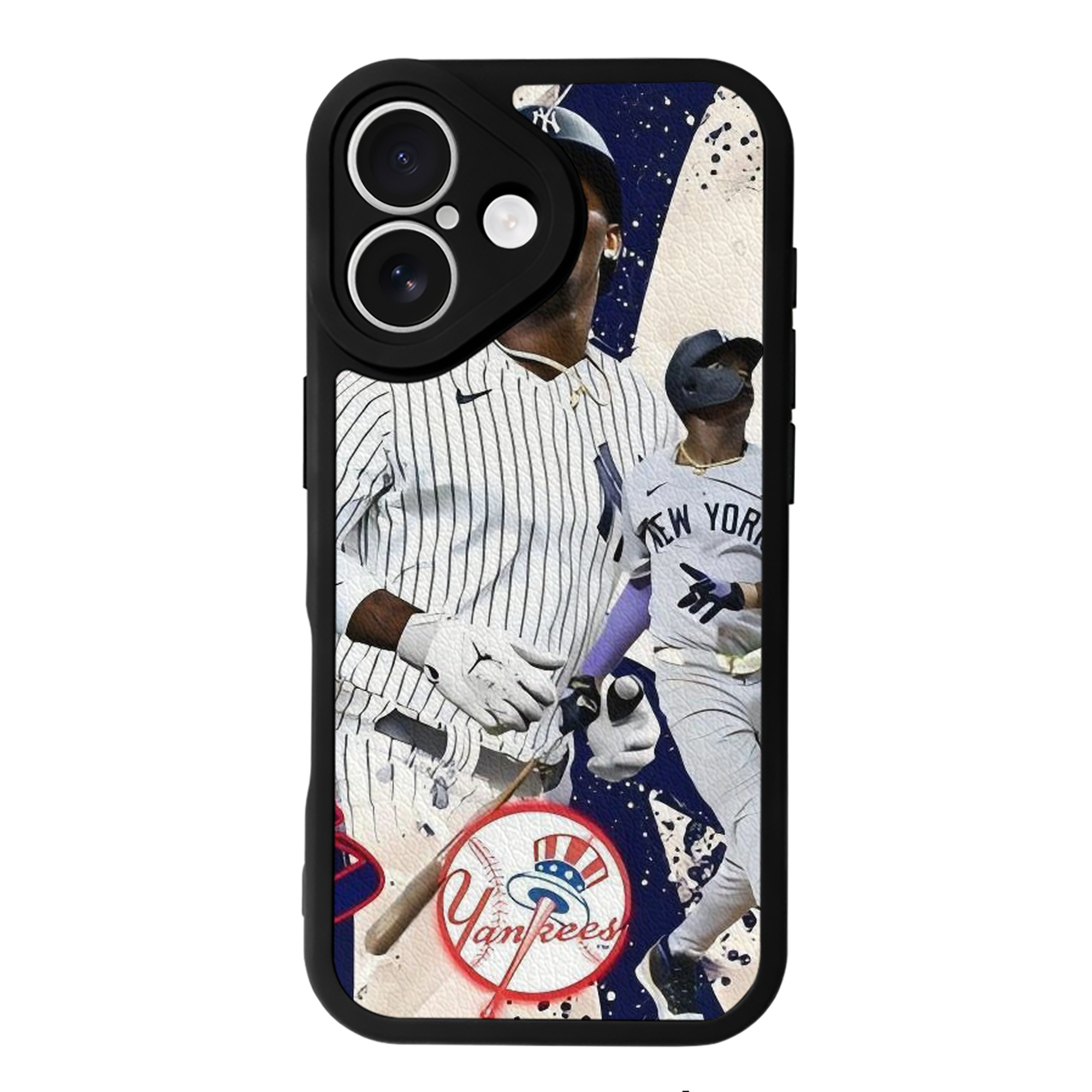 Jazz Chisholm Jr. 48 IPhone 16 Silicone Leather Case – UV Print, Lambskin Texture – Perfect Fit, Wireless Charging Compatible, Scratch Resistant, Precise Cutouts – Stylish Protection For IPhone 16